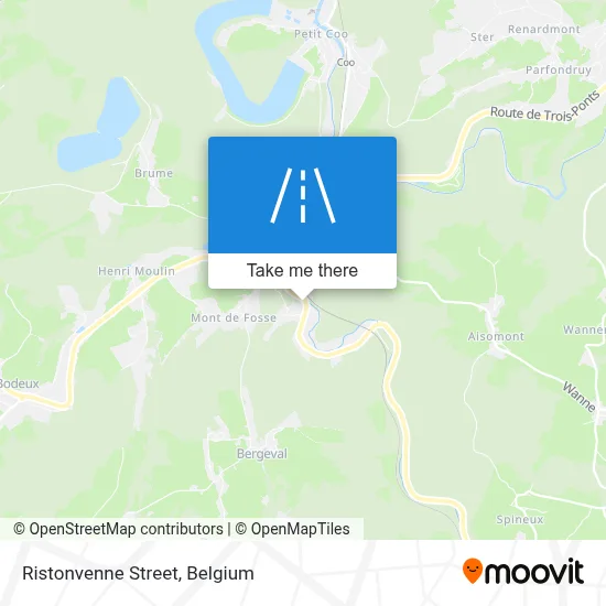 Ristonvenne Street map