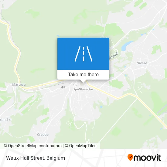 Waux-Hall Street map