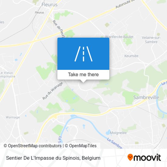 Sentier De L'Impasse du Spinois map