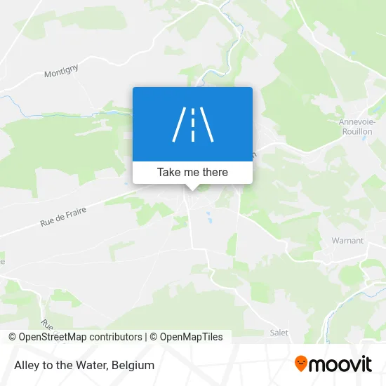 Alley to the Water map