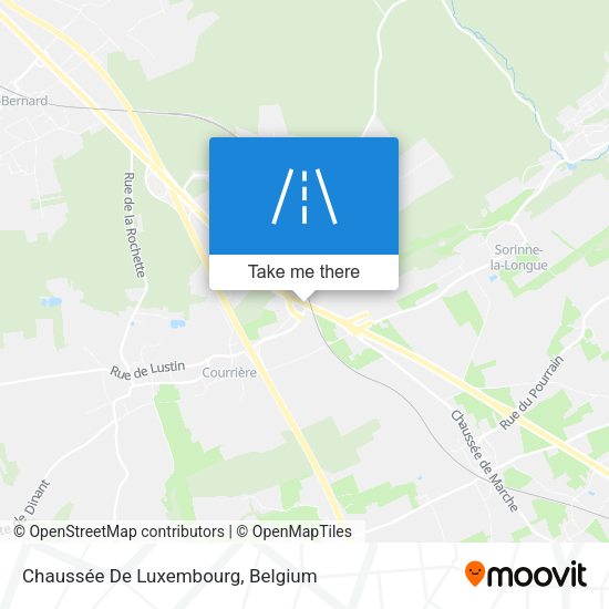 Chaussée De Luxembourg plan