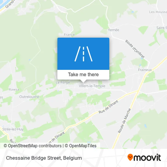 Chessaine Bridge Street map
