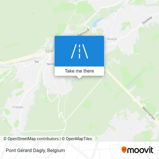 Pont Gérard Dagly map
