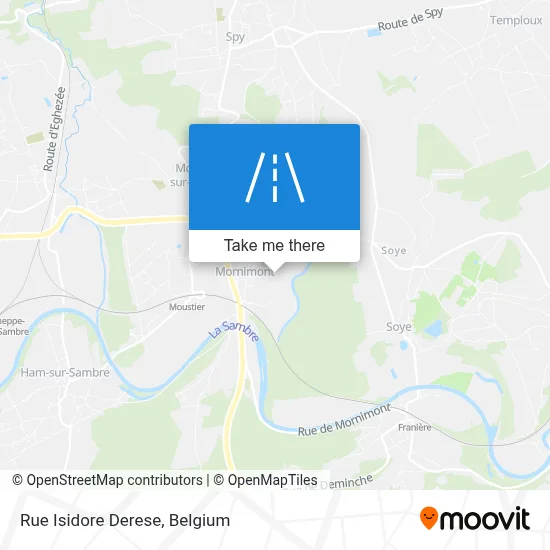 Rue Isidore Derese map