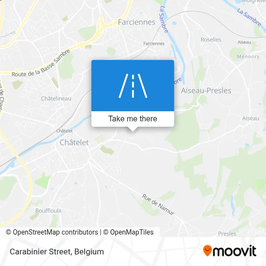 Carabinier Street map