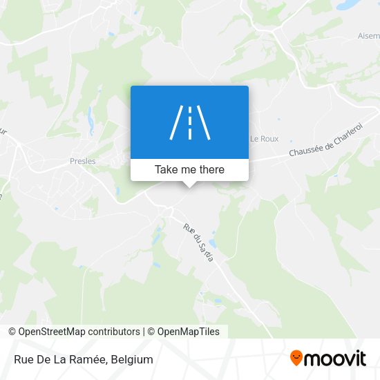 Rue De La Ramée map