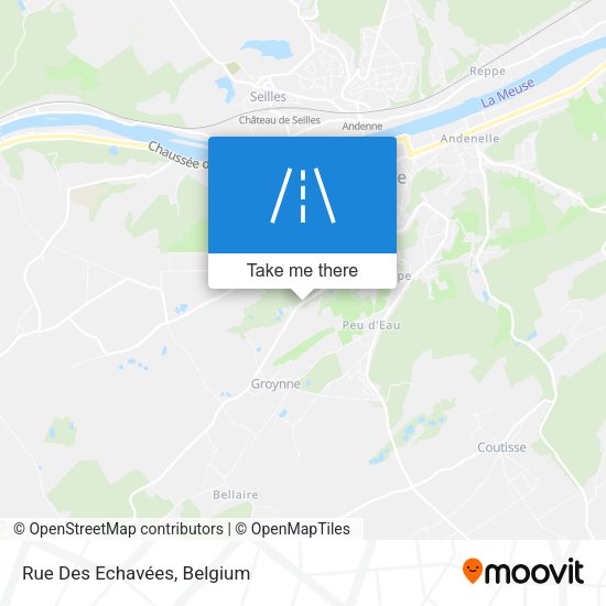 Rue Des Echavées map