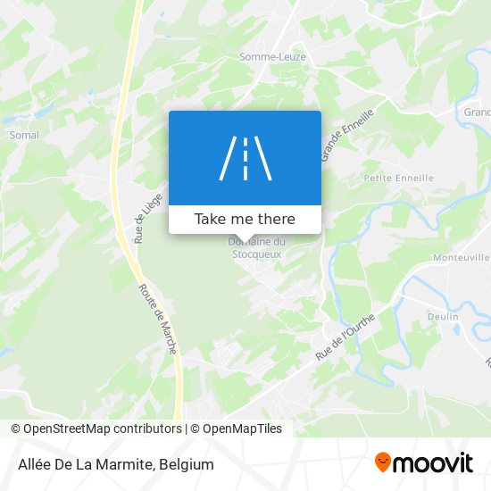 Allée De La Marmite map