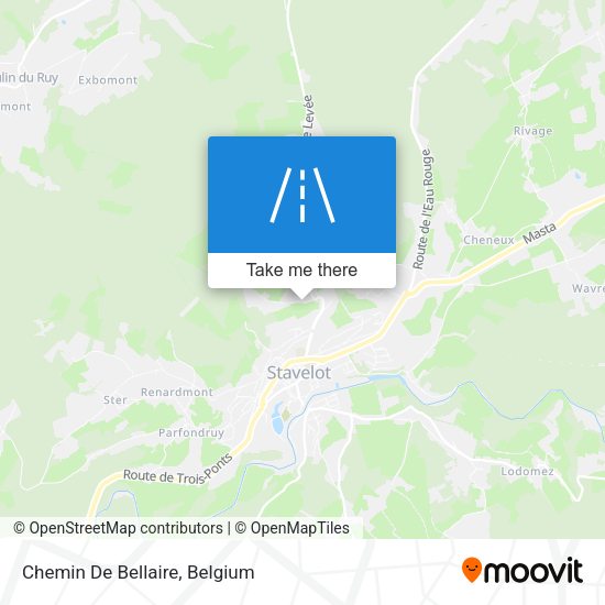 Chemin De Bellaire plan