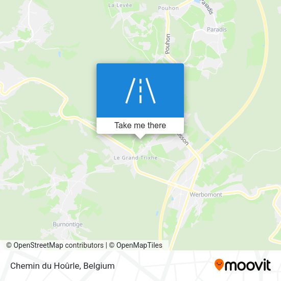 Chemin du Hoûrle map