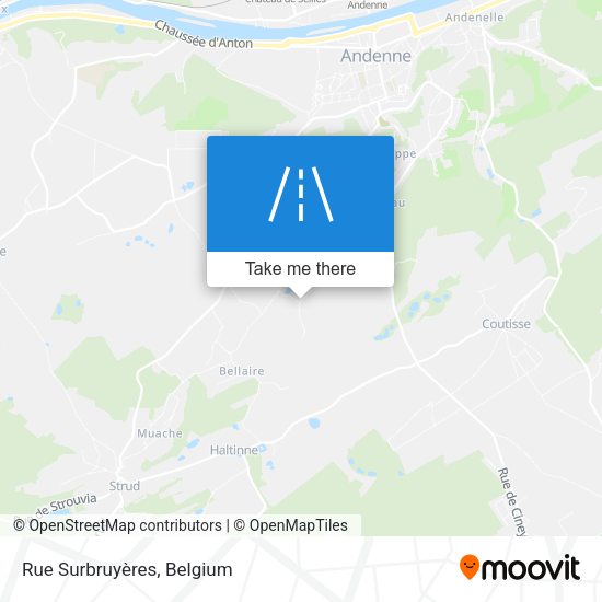 Rue Surbruyères plan