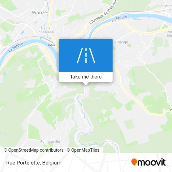 Portelette Street map