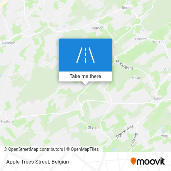 Apple Trees Street map