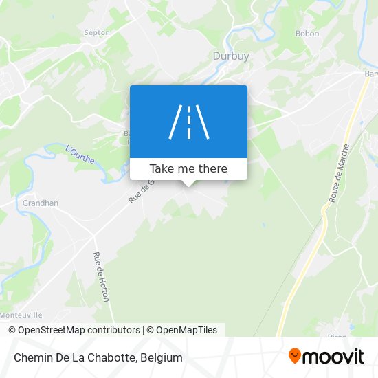 Chemin De La Chabotte map