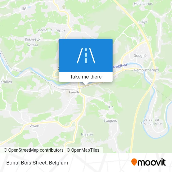 Banal Bois Street map