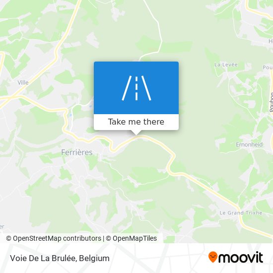 Voie De La Brulée map