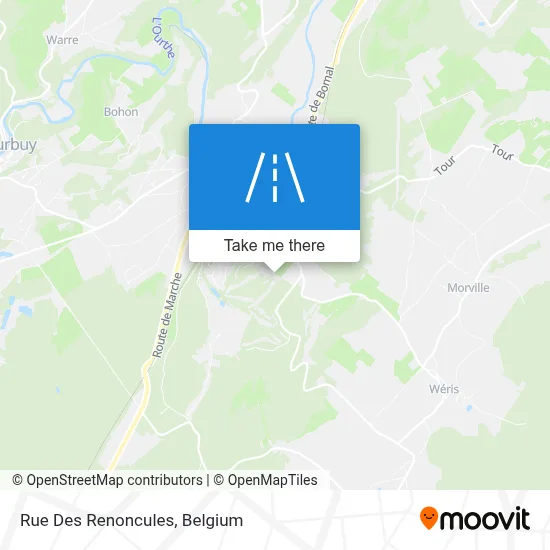 Rue Des Renoncules map