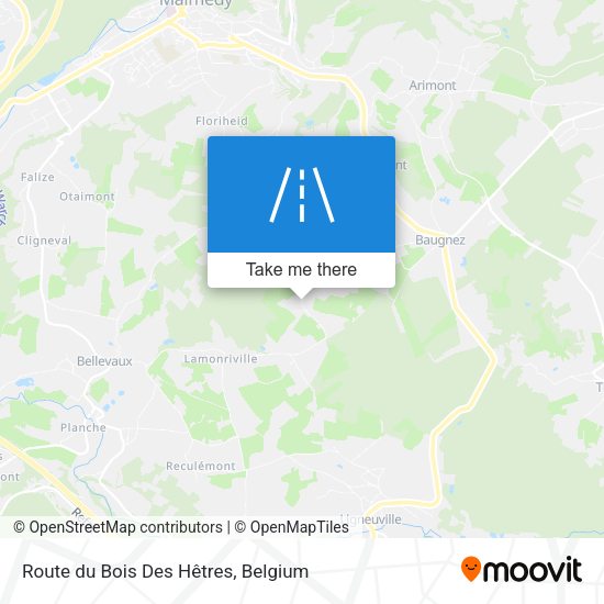 Route du Bois Des Hêtres map