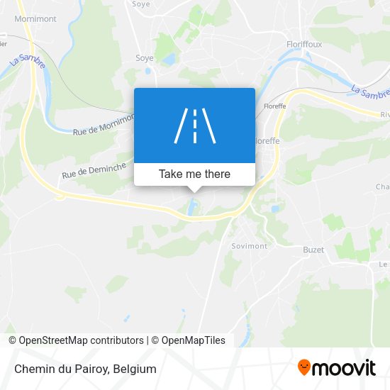 Chemin du Pairoy plan