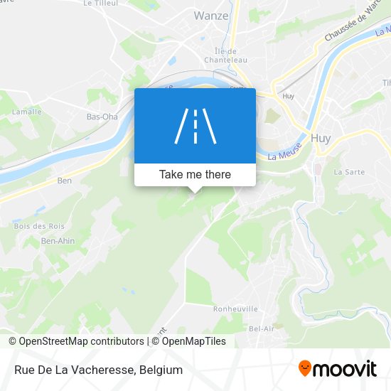 Rue De La Vacheresse plan
