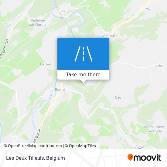 Les Deux Tilleuls map