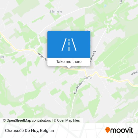 Chaussée De Huy plan