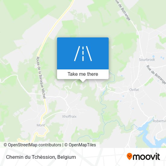 Chemin du Tchèssion map