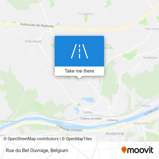 Rue du Bel Ouvrage plan