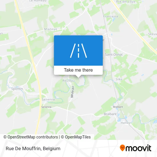 Mouffrin Street map