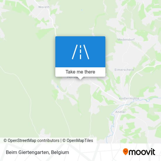 Beim Giertengarten plan
