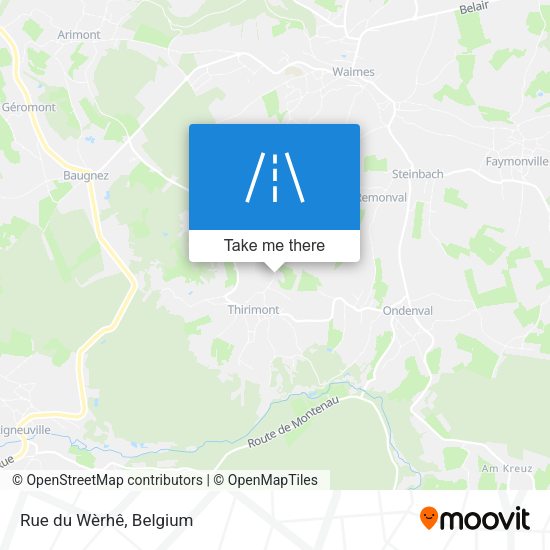 Rue du Wèrhê plan