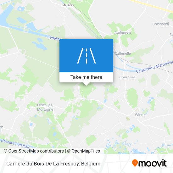 Carrière du Bois De La Fresnoy map
