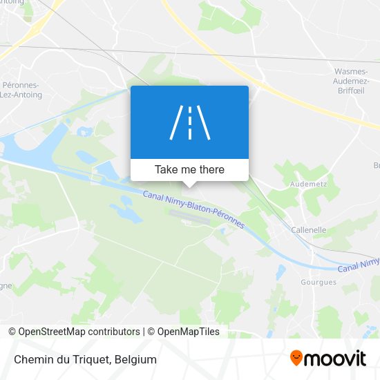 Chemin du Triquet map