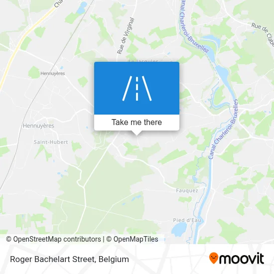 Roger Bachelart Street map