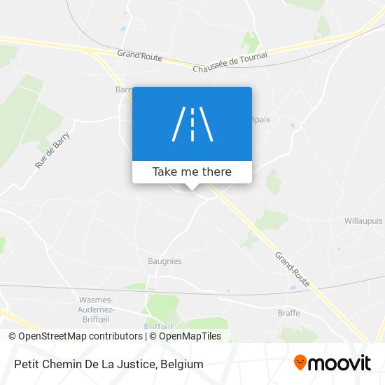 Petit Chemin De La Justice map