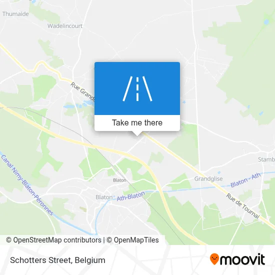 Schotters Street map