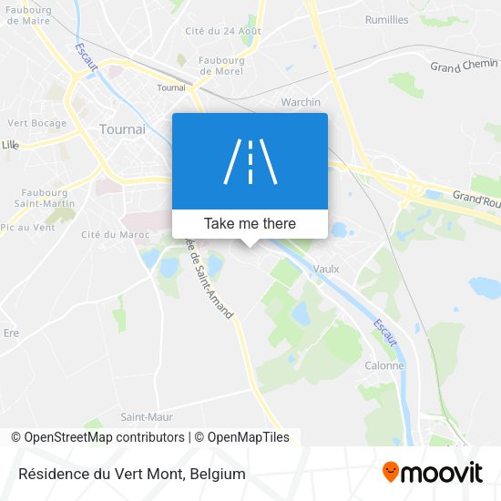 Résidence du Vert Mont plan