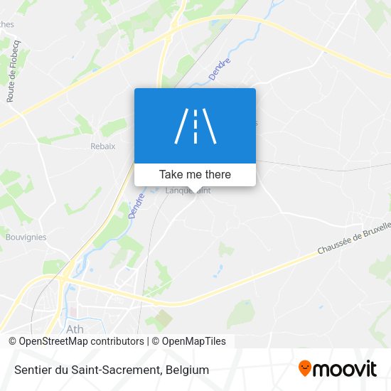Sentier du Saint-Sacrement map