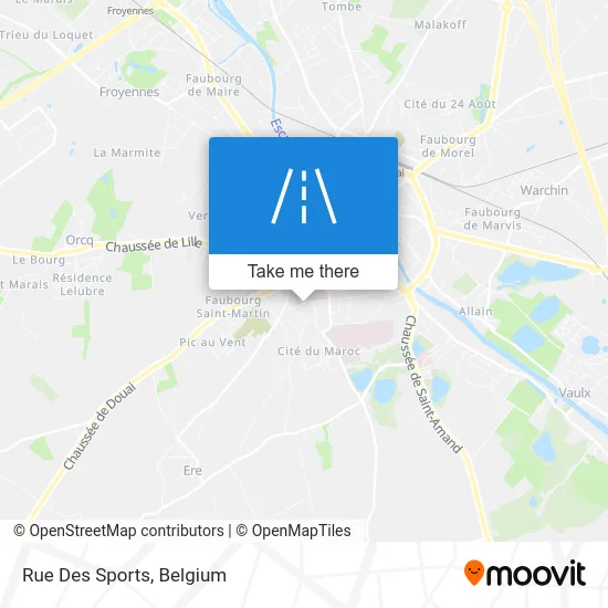 Sports Street map