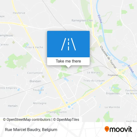 Marcel Baudry Street map