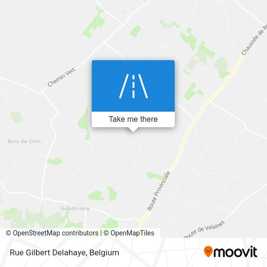 Rue Gilbert Delahaye plan
