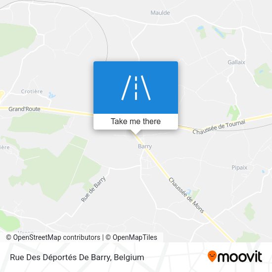 Rue Des Déportés De Barry map