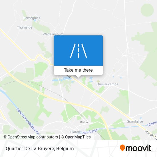 Quartier De La Bruyère map