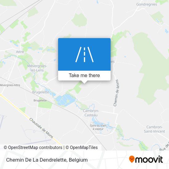 Chemin De La Dendrelette map