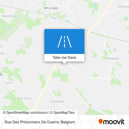 Rue Des Prisonniers De Guerre map