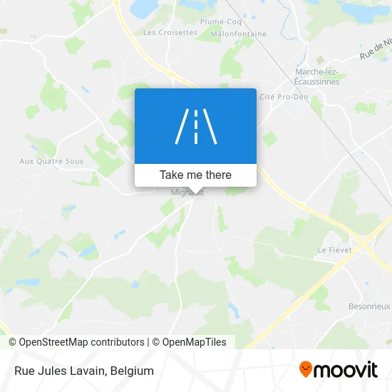 Jules Lavain Street map