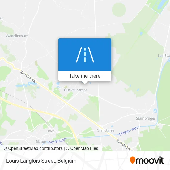 Louis Langlois Street map