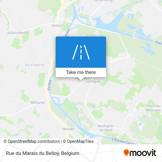 Rue du Marais du Belloy map