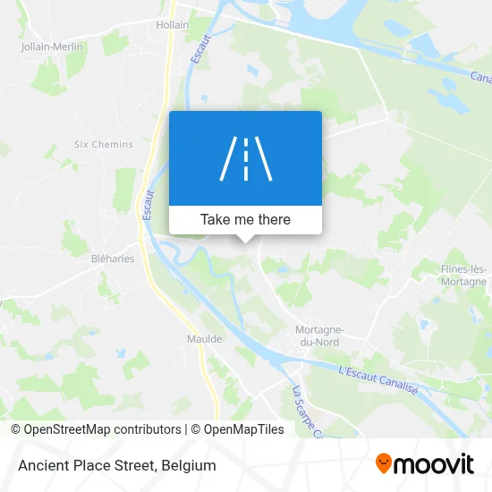 Ancient Place Street map