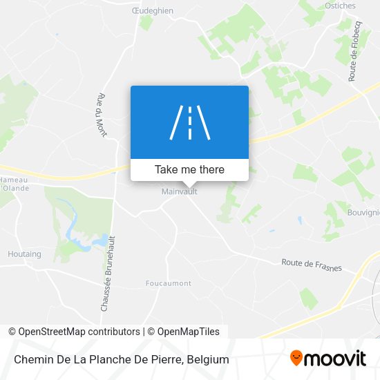 Chemin De La Planche De Pierre plan